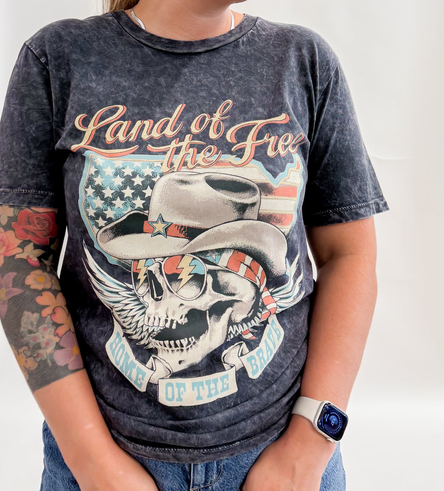 Land of The Free Graphic Tee