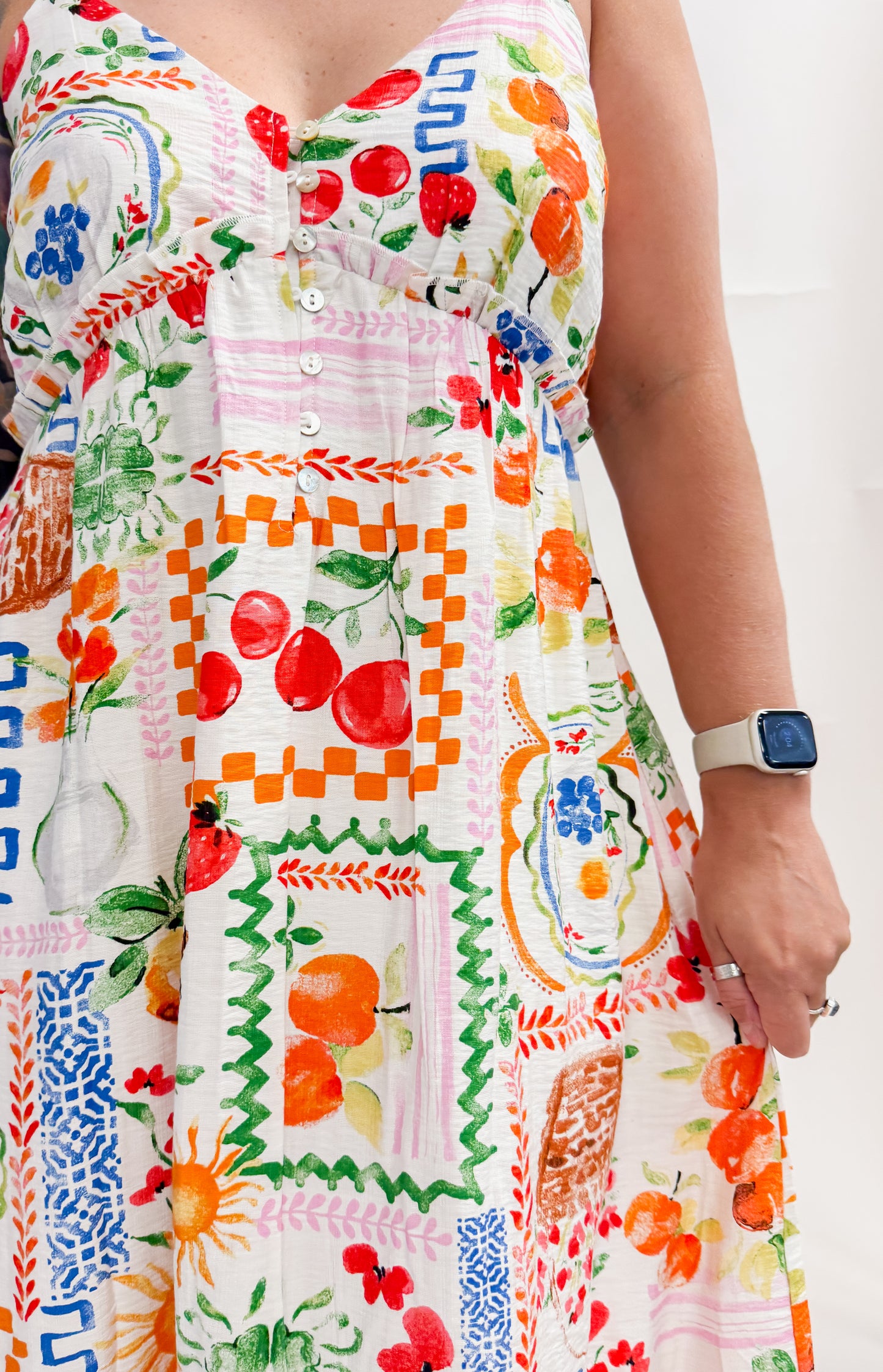 Broyles Ln. Midi Printed Dress