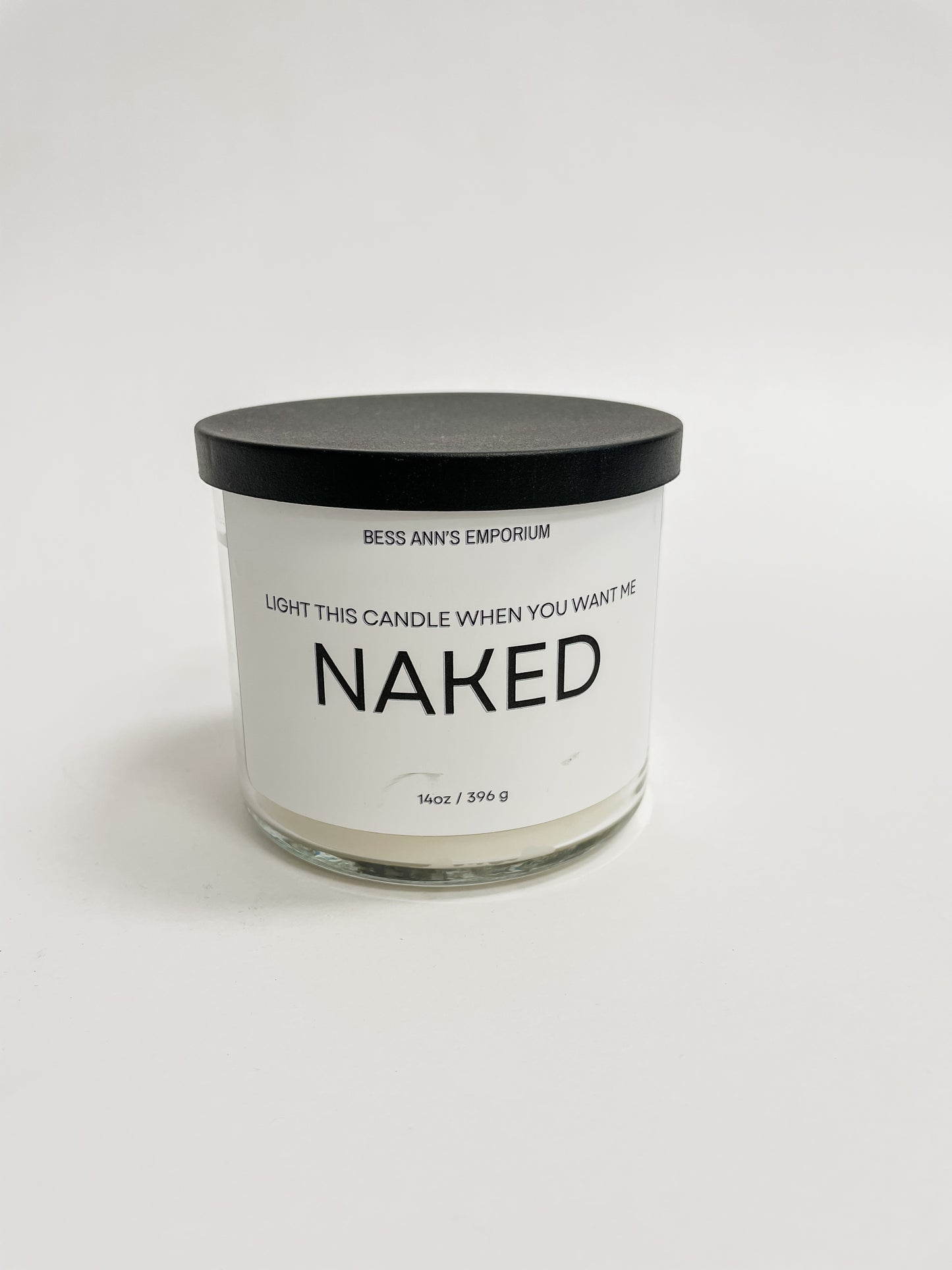 Light This Candle When You Want Me Naked Candle