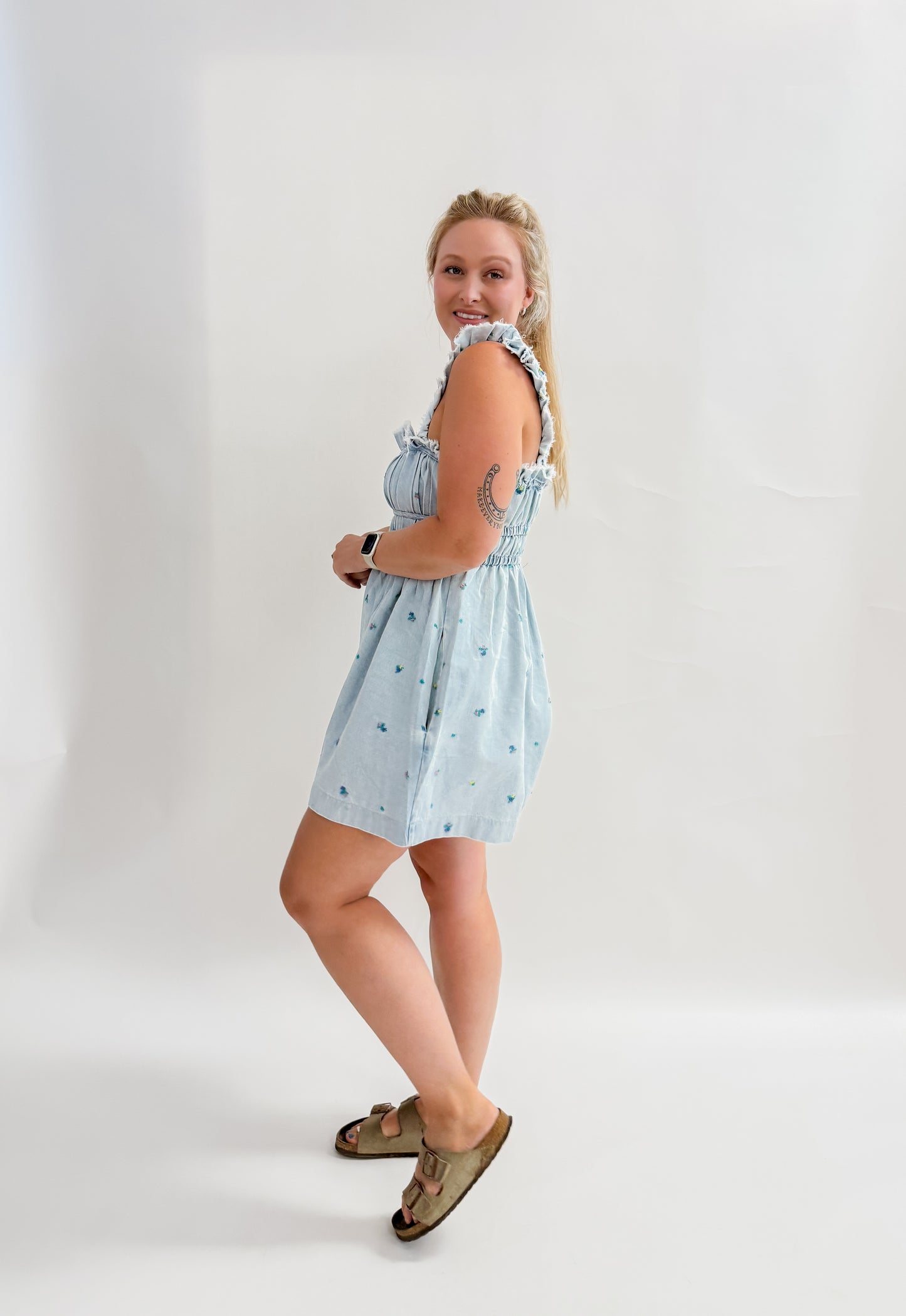 Camelot Dr. Denim Romper