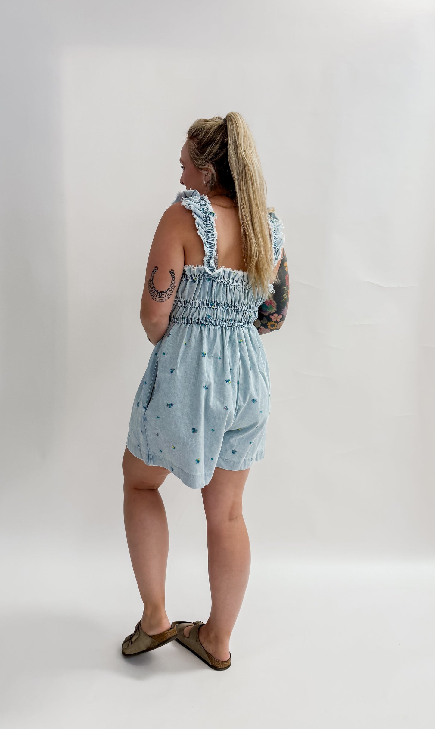 Camelot Dr. Denim Romper