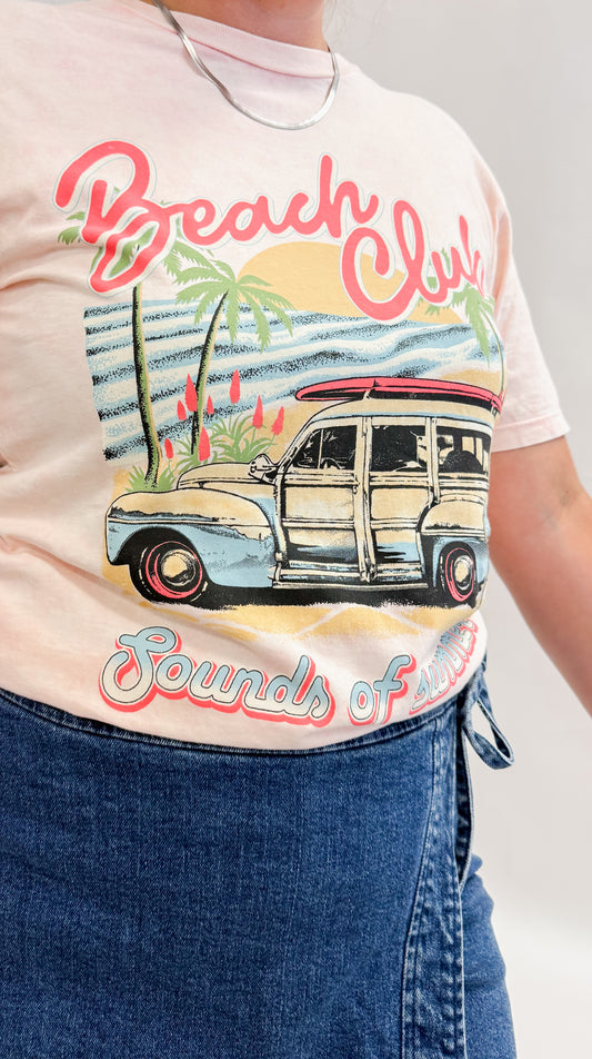 Beach Club Graphic Tee