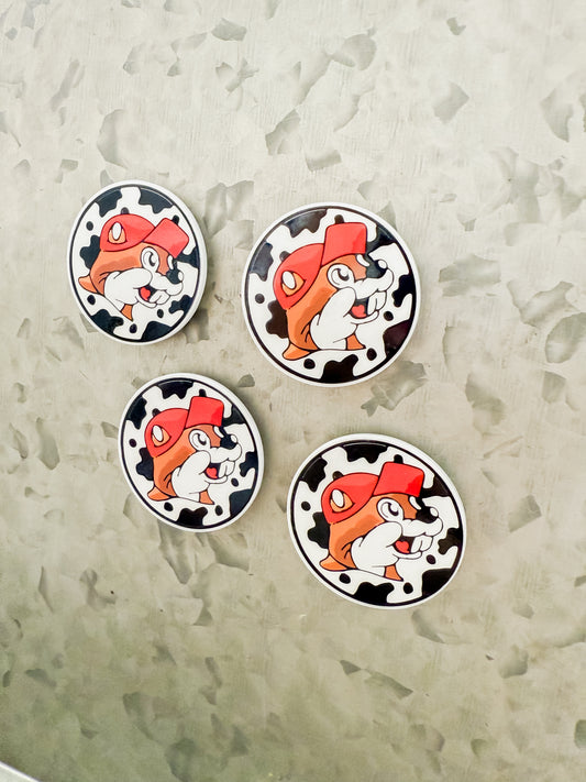 Buc-ee's Cowprint Magent