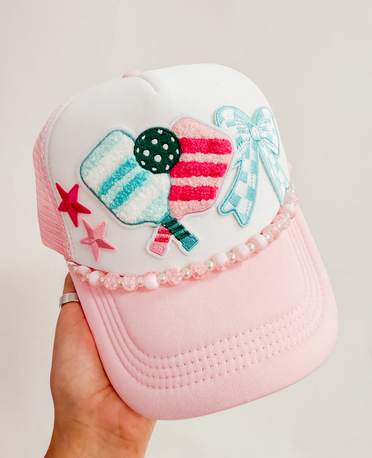 Pickleball Girlie Trucker Hat