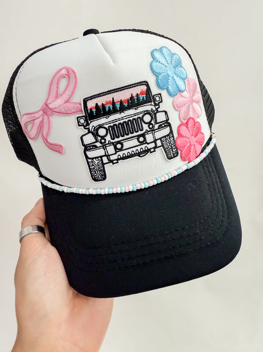 Jeep Life Girlie Trucker Hat