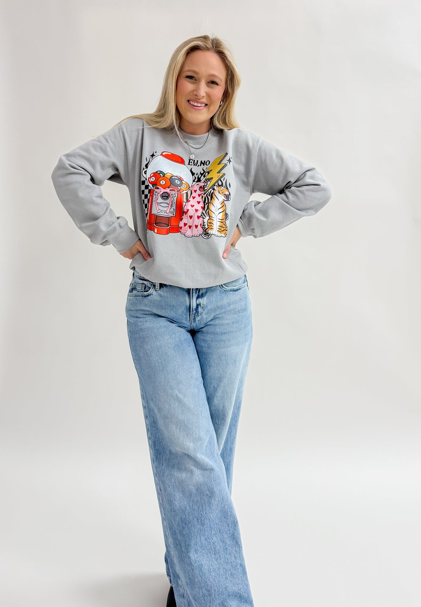 Electric Chaos Graphic Crewneck