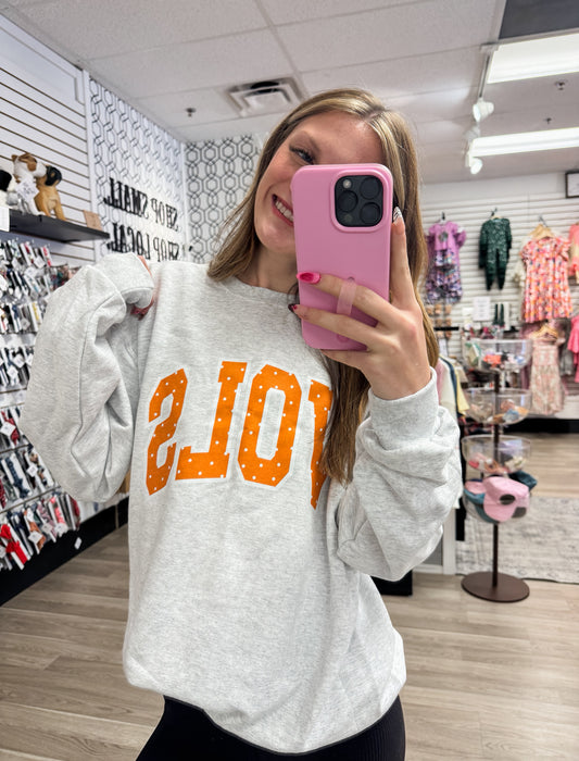 Vols Polka Dot Graphic Sweatshirt