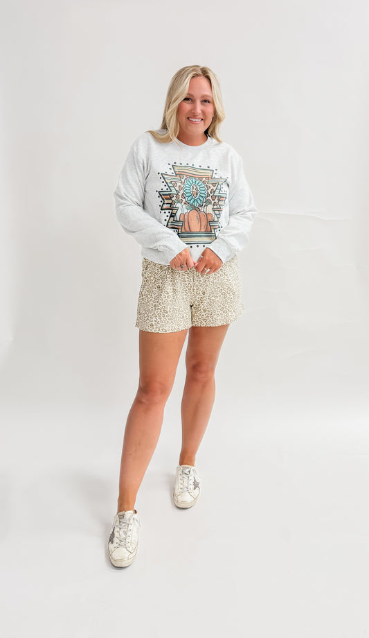Western Fall Crewneck Sweatshirt