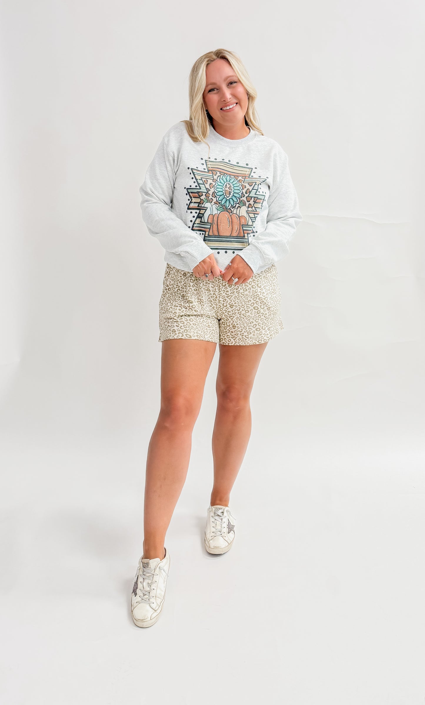 Western Fall Crewneck Sweatshirt