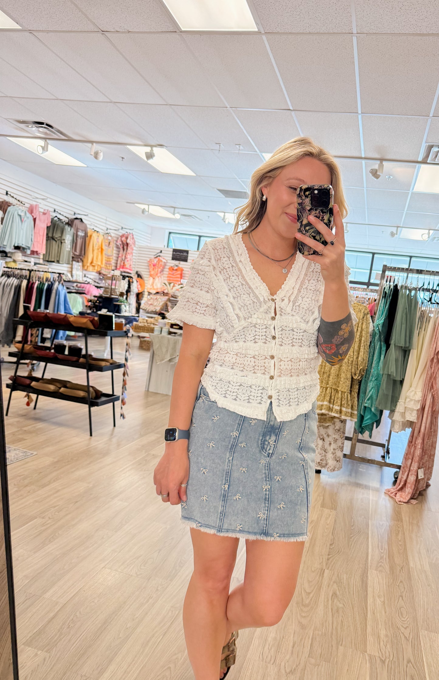 Hale St. Denim Skirt