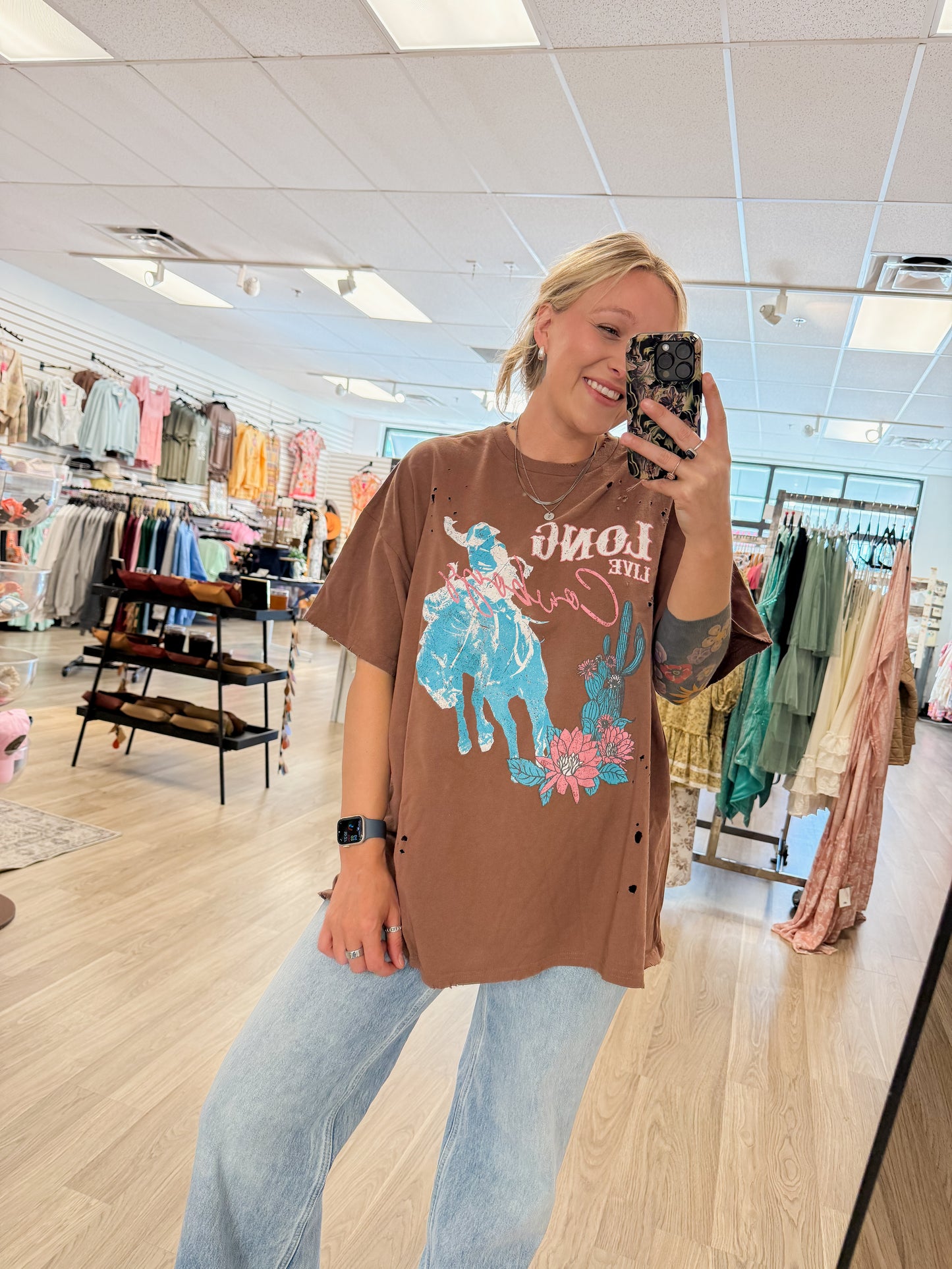 Long Live Cowboys Graphic Tee