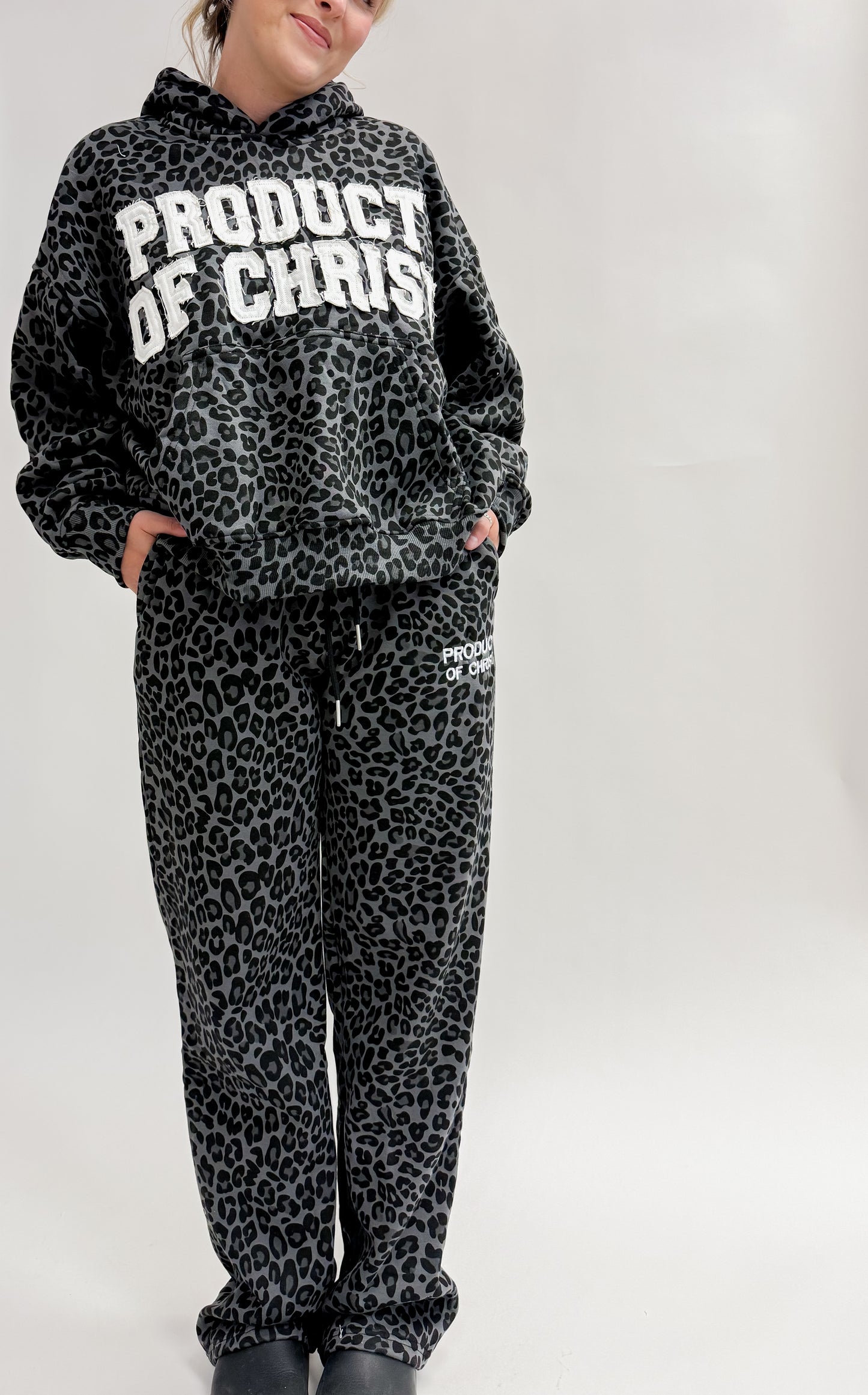 POC- Black Leopard Pant