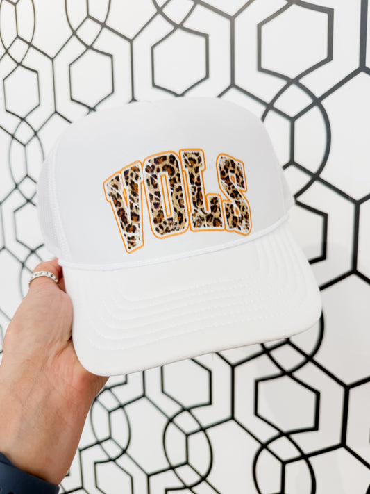 Leopard Vols Trucker Hat