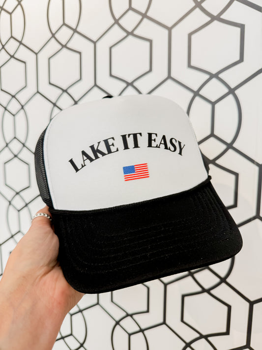 Lake It Easy Trucker Hat
