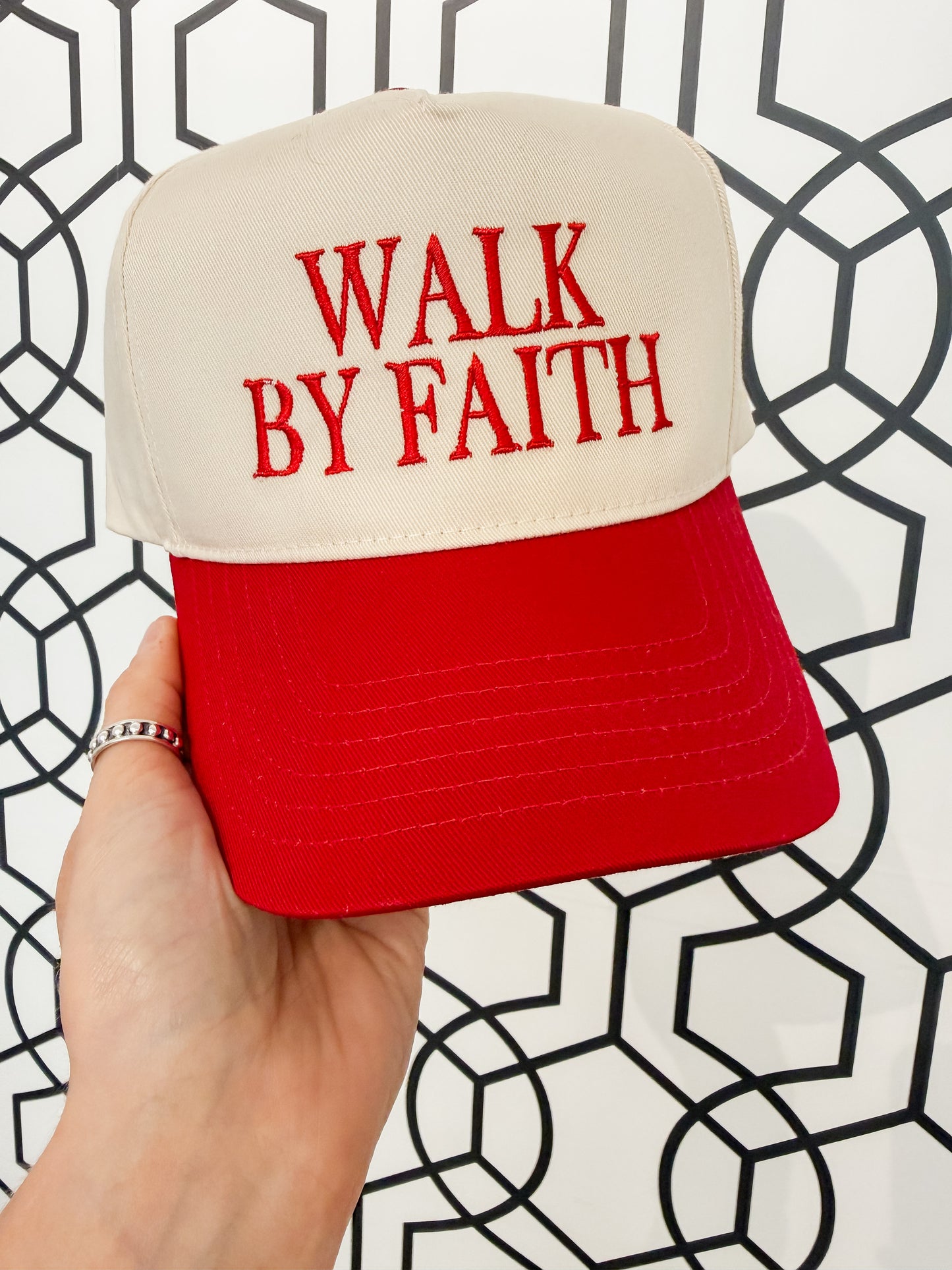 Walk By Faith Trucker Hat