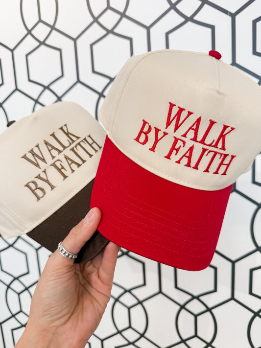 Walk By Faith Trucker Hat
