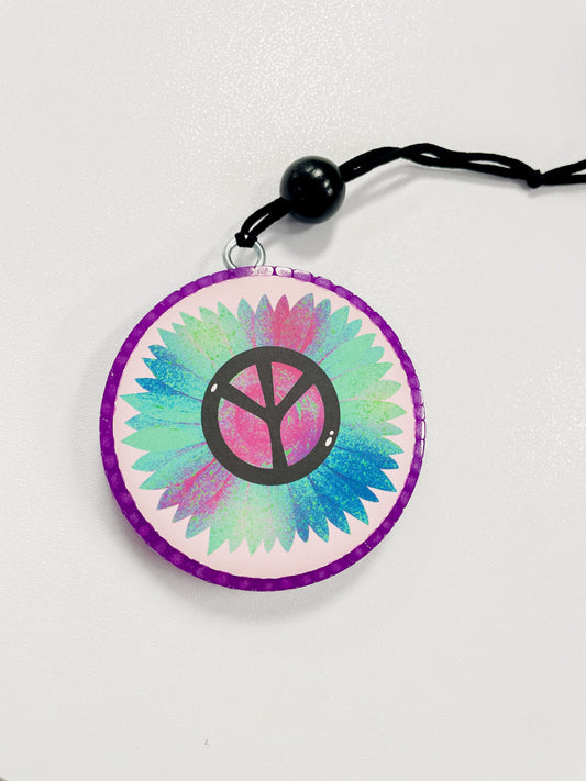 Flower Peace Sign Freshie