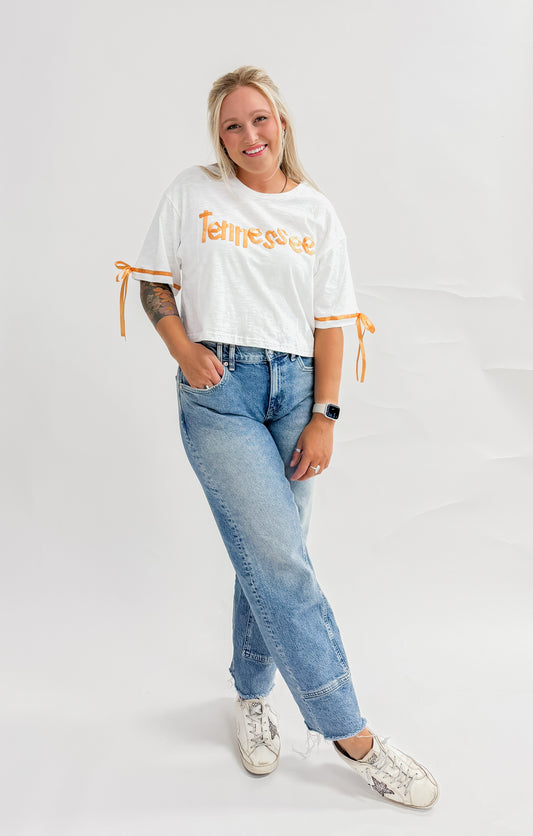 Neyland Letter Crop Top