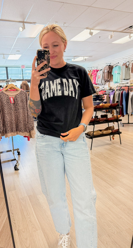 Game Day Polka Dot Graphic Tee