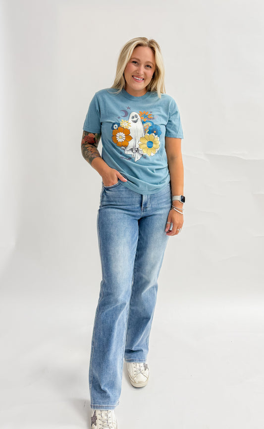 Retro Ghost Graphic Tee