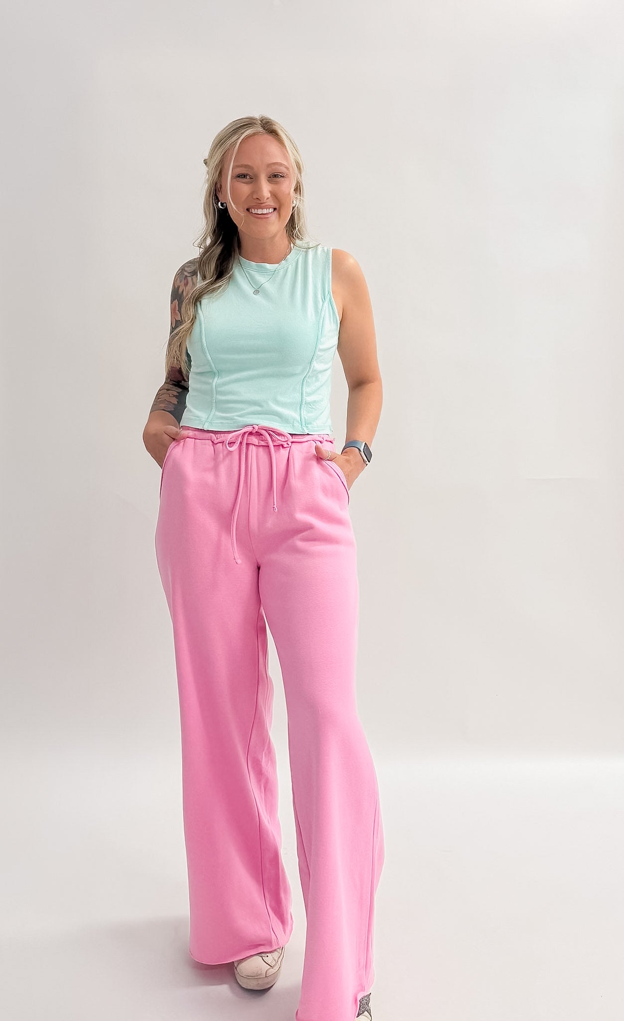 Hill Dr. Wide Leg Sweatpants