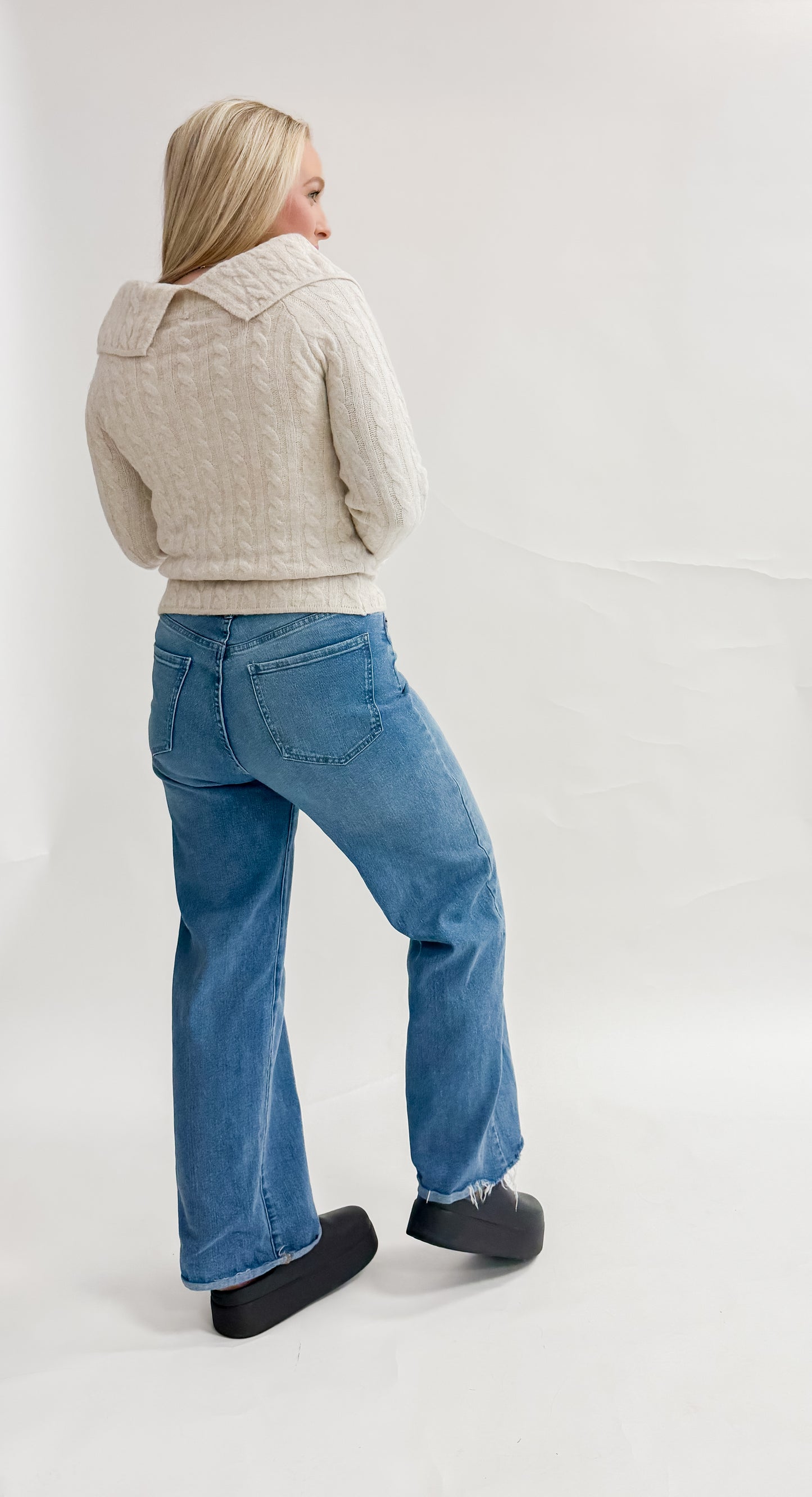 Crestview St. Zip Up Sweater