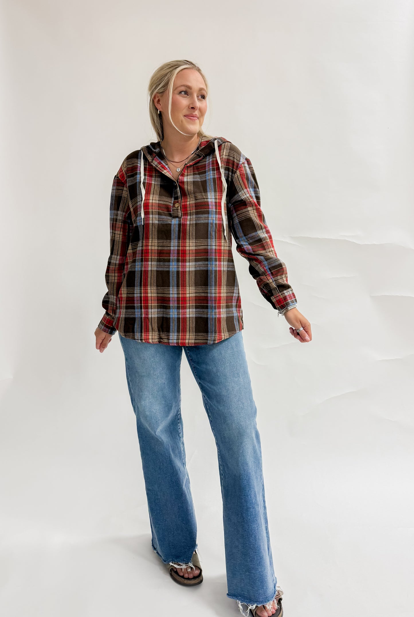 Dartsmouth Dr. Hooded Flannel