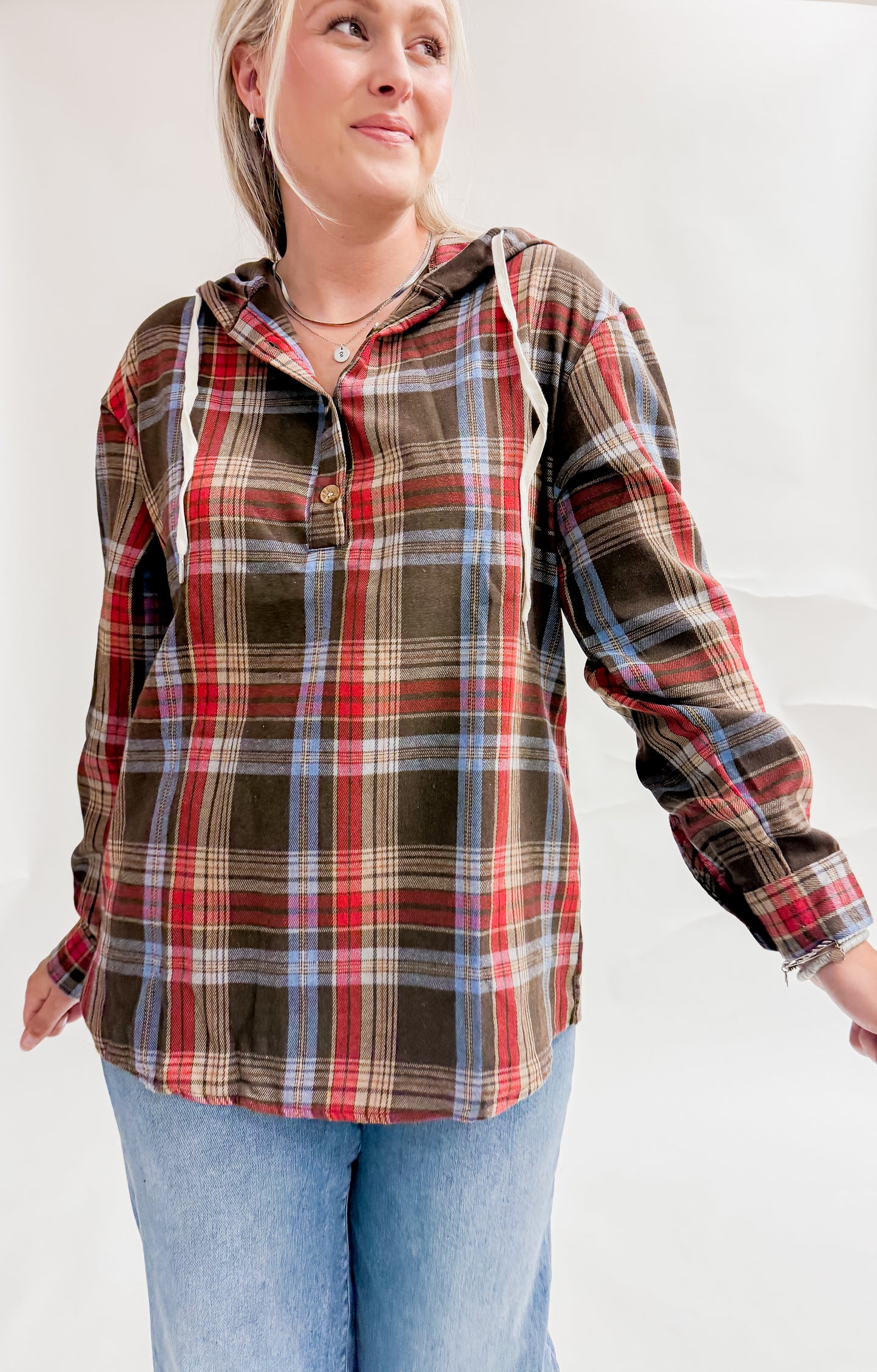 Dartsmouth Dr. Hooded Flannel