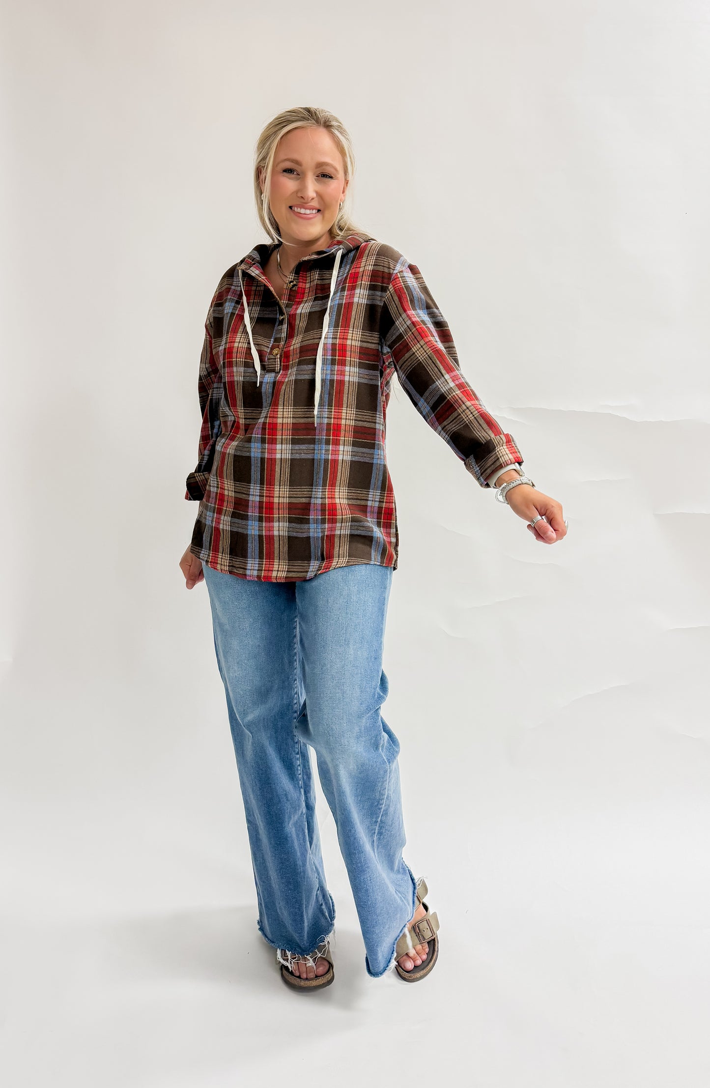 Dartsmouth Dr. Hooded Flannel