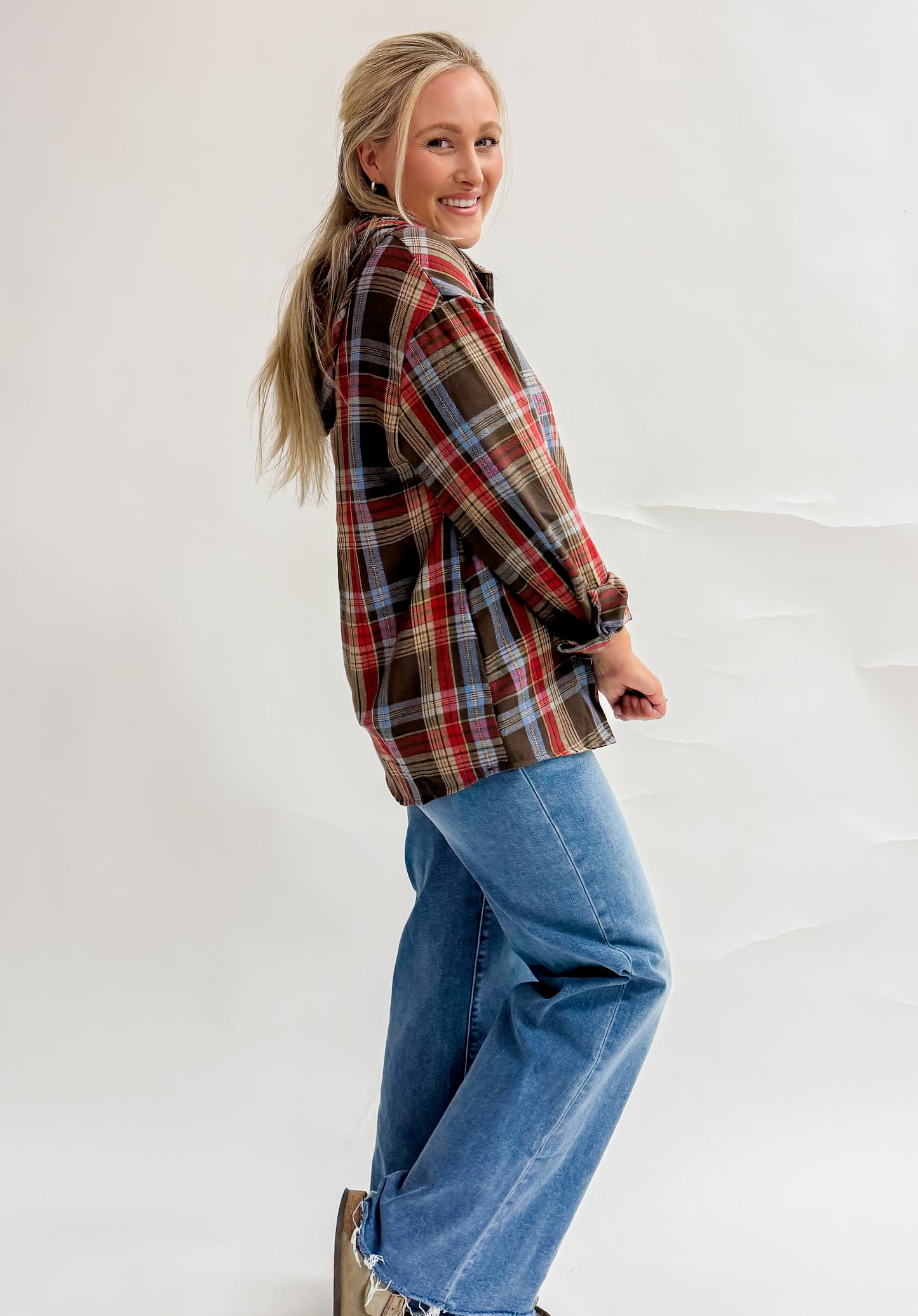 Dartsmouth Dr. Hooded Flannel