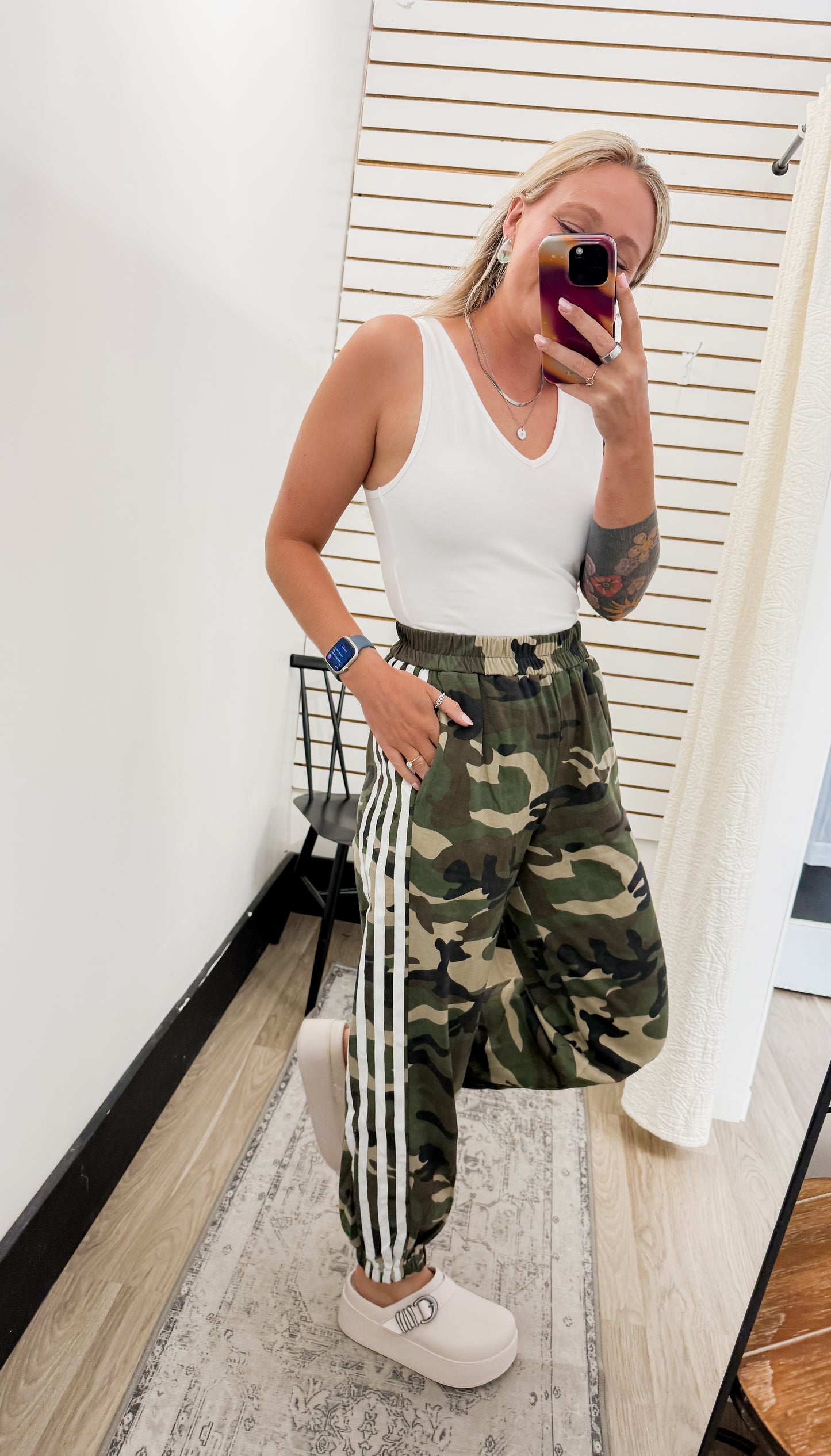 Indian Hills Camo Jogger Pants