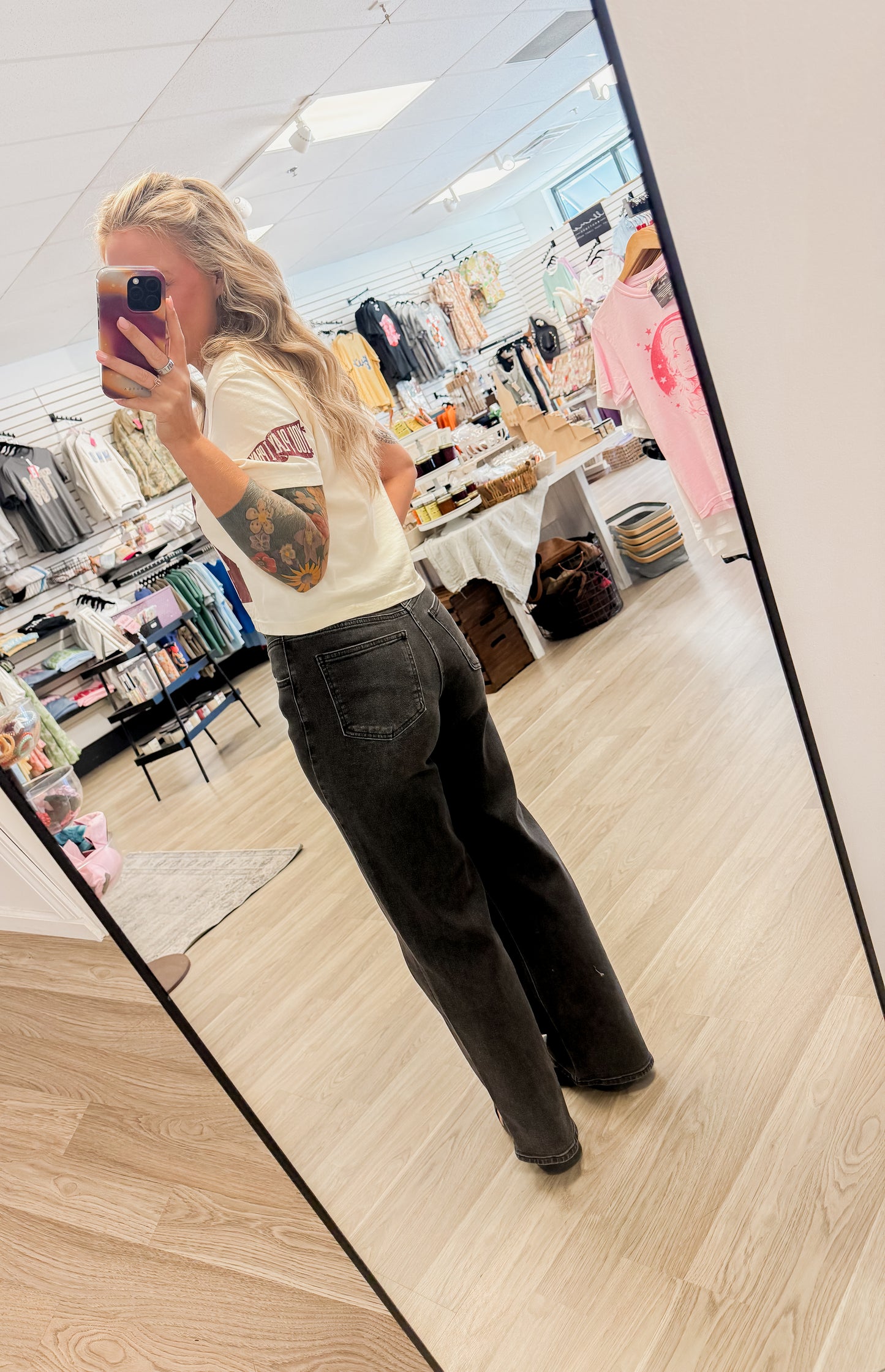 Horton Dr. Straight Black Jean