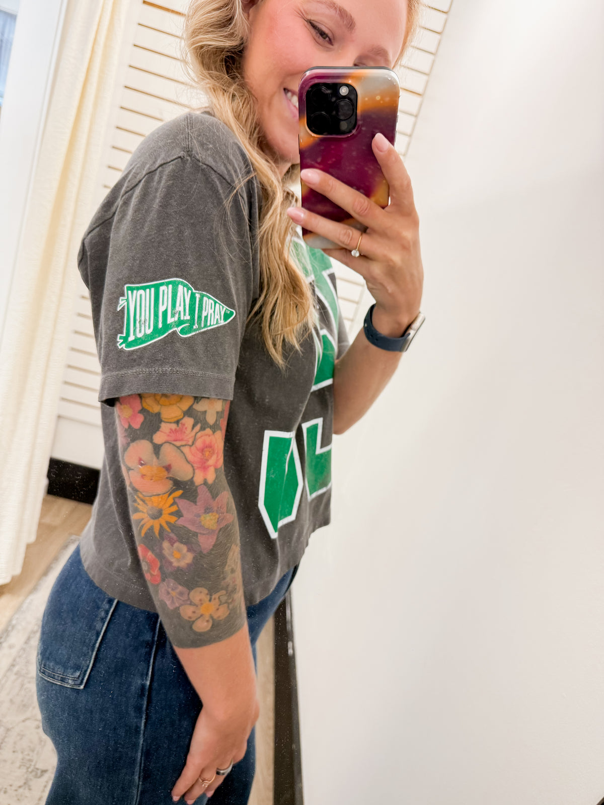 John Battle High School Pride Boxy Tee