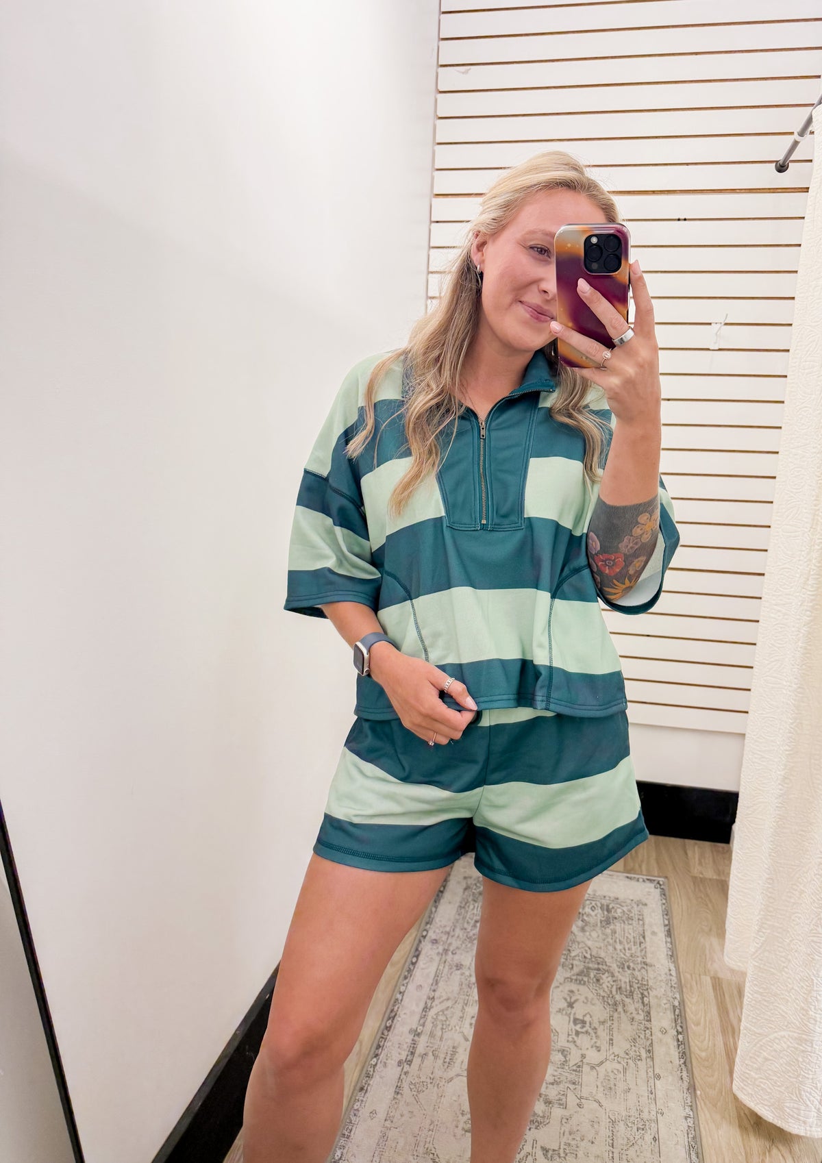 Holley Ct. Striped Set