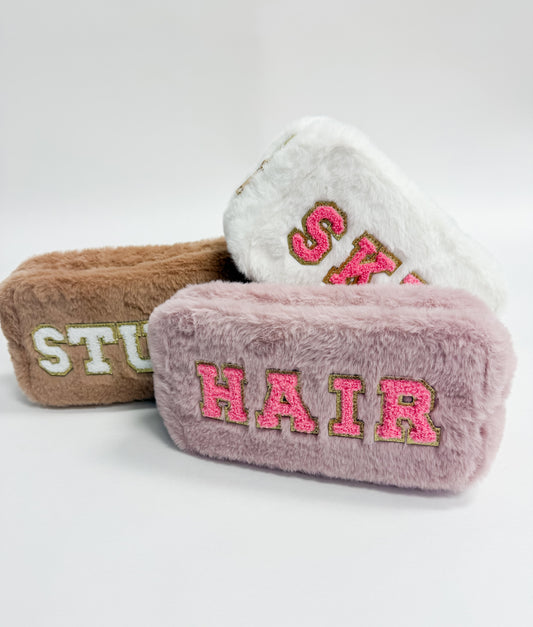 Fluffy Cosmetic Bag