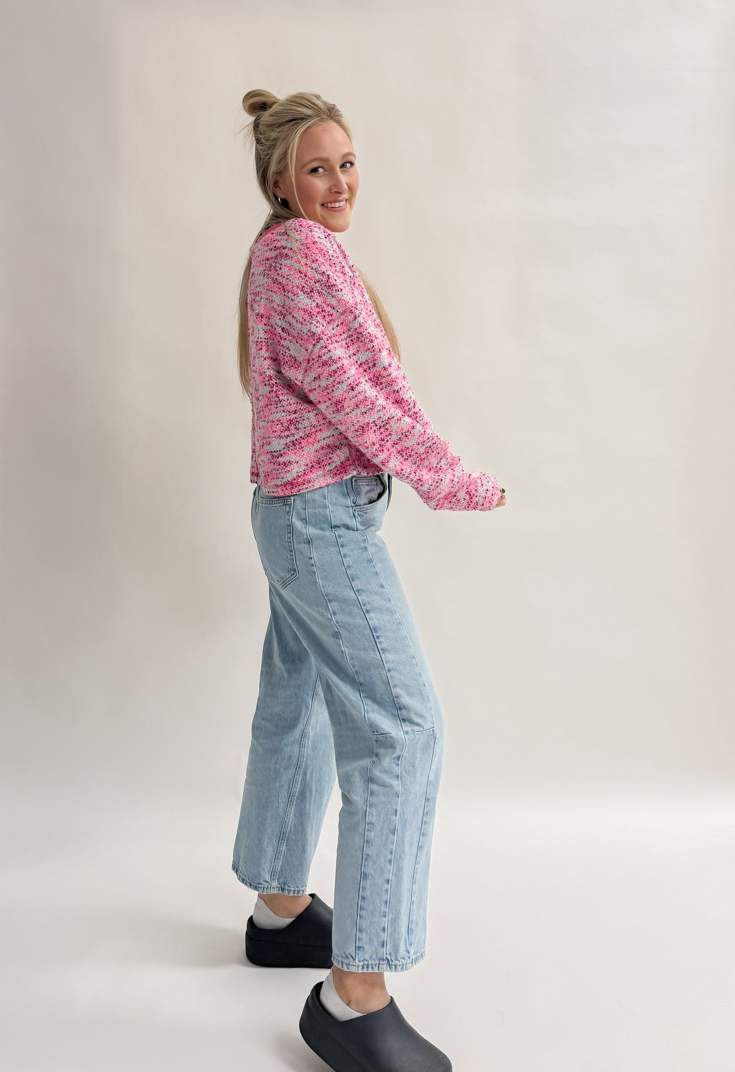 Dishner Rd. Pink Sweater