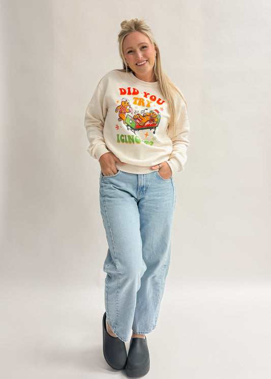 Did You Try Icing It Crewneck