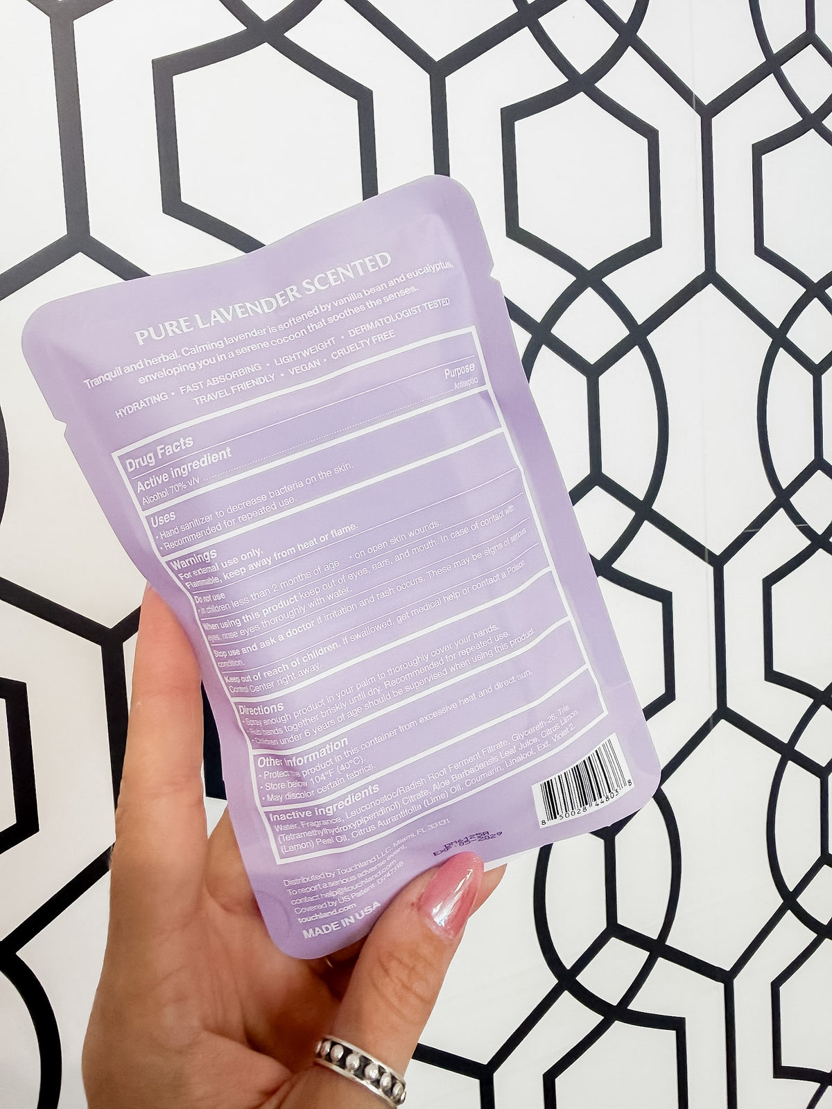 Pure Lavender Power Mist Hydrating Hand Sanitizer Touchland