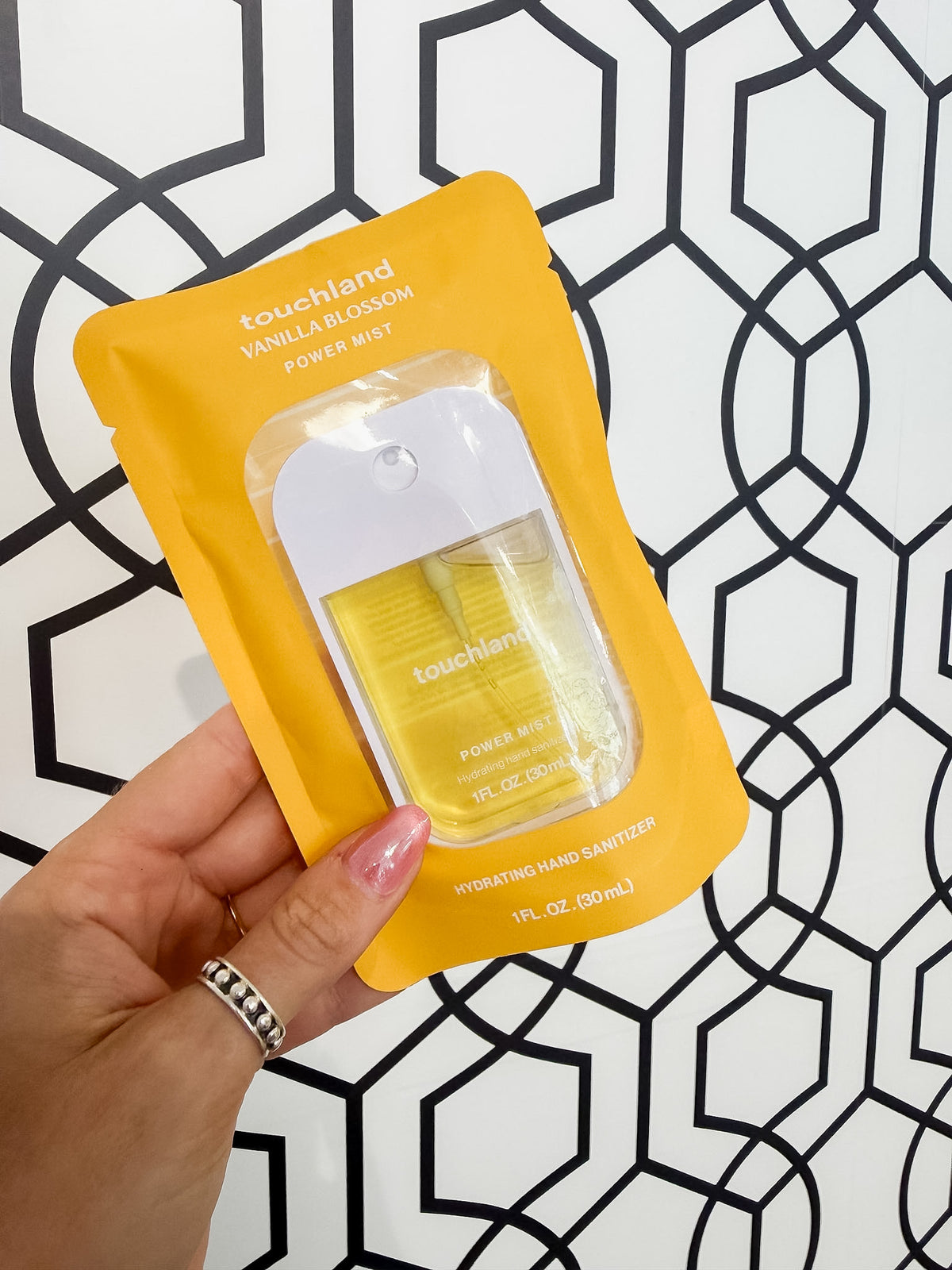 Vanilla Blossom Power Mist Hydrating Hand Sanitizer Touchland