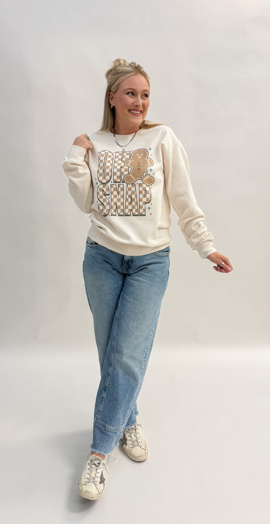 Oh Snap Graphic Crewneck