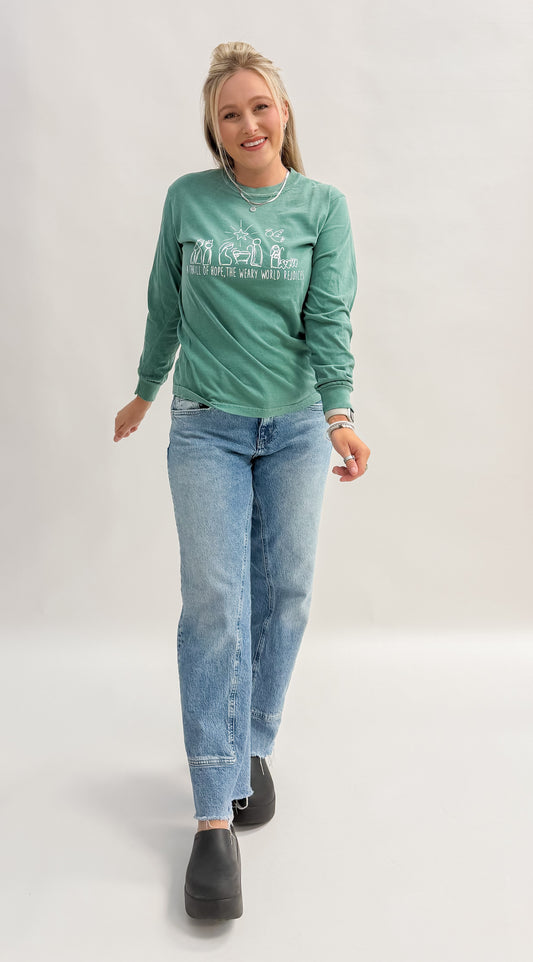 Rejoice Long Sleeve Graphic Tee