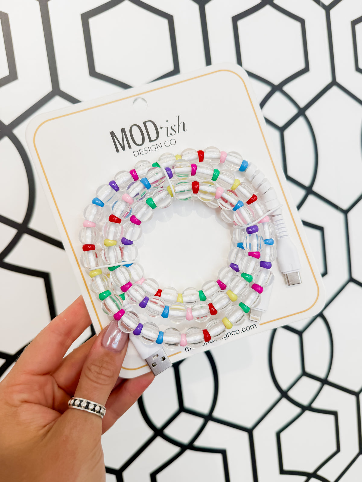 Beaded Charging Cords