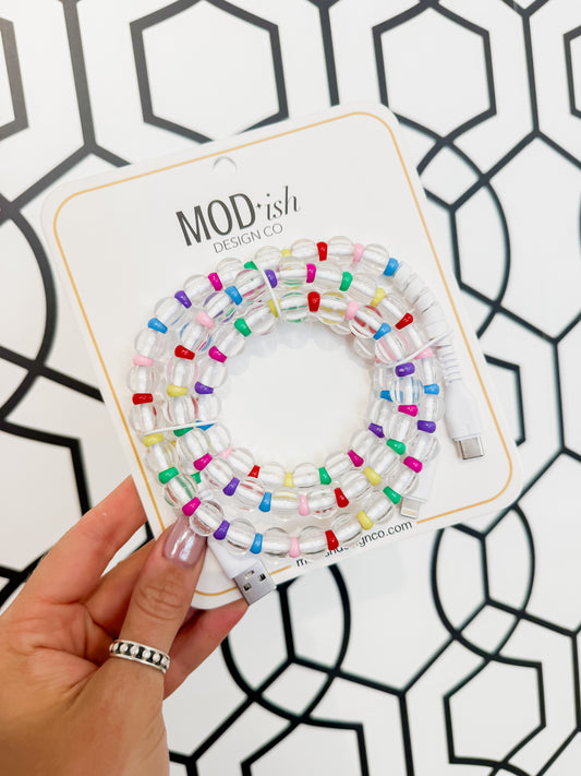 Beaded Charging Cords