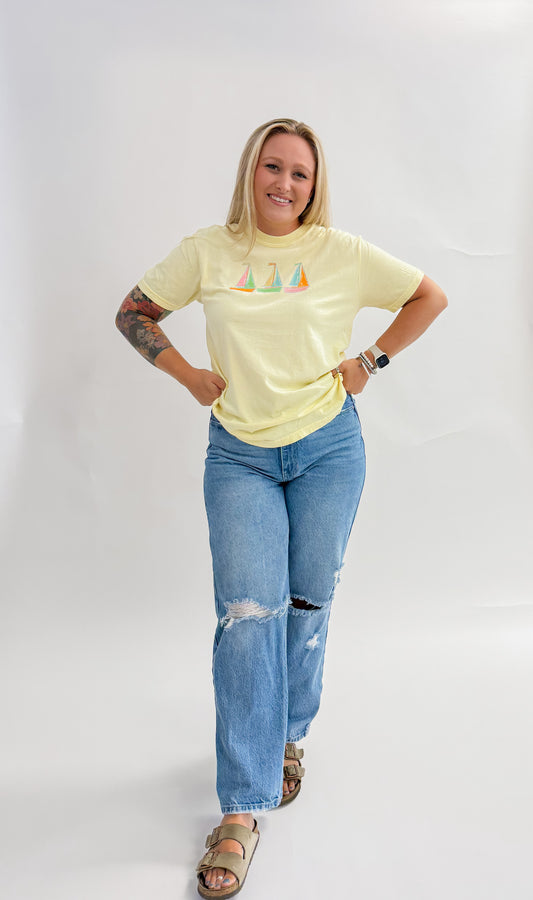 Sailboat Graphic Tee