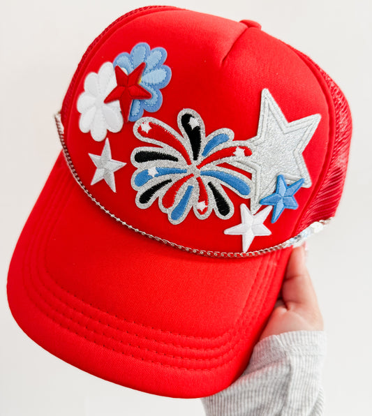USA pride Trucker Hat