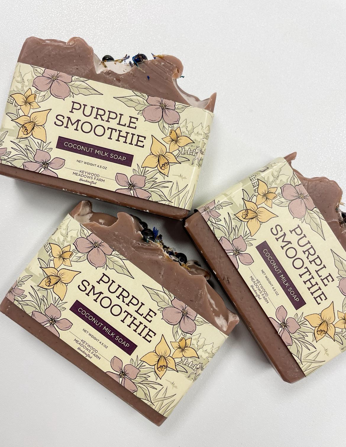 Purple Smoothie Soap