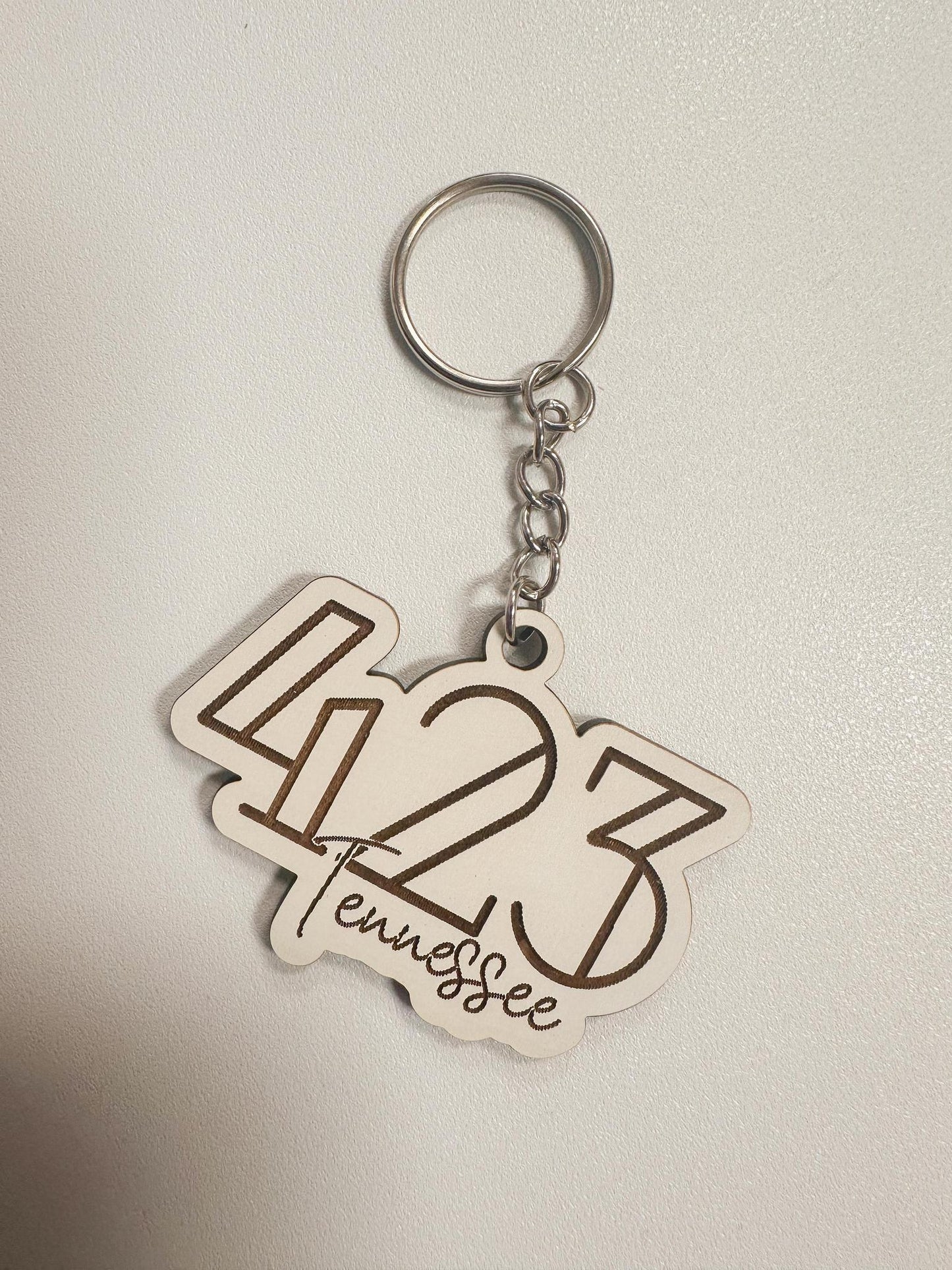 423 Tennessee Keychain