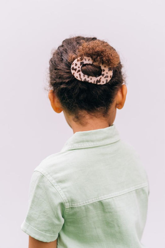 Round Flat Hair Clip-Small