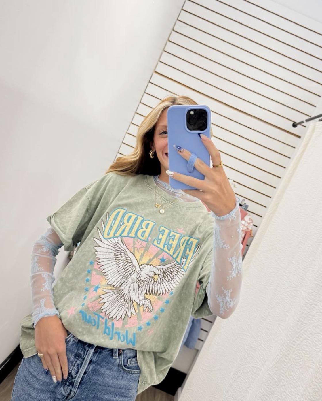 Free Bird World Tour Graphic Tee