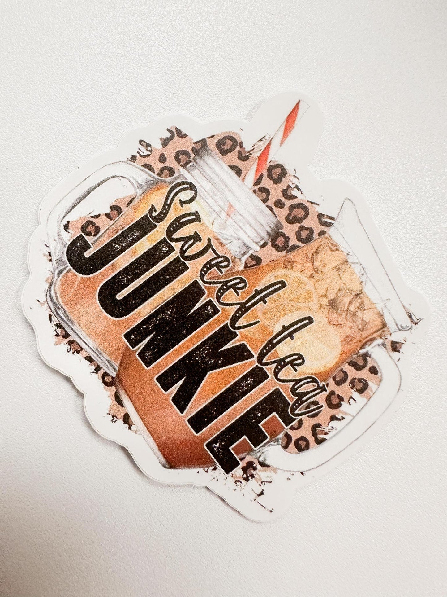 Sweet Tea Junkie Sticker